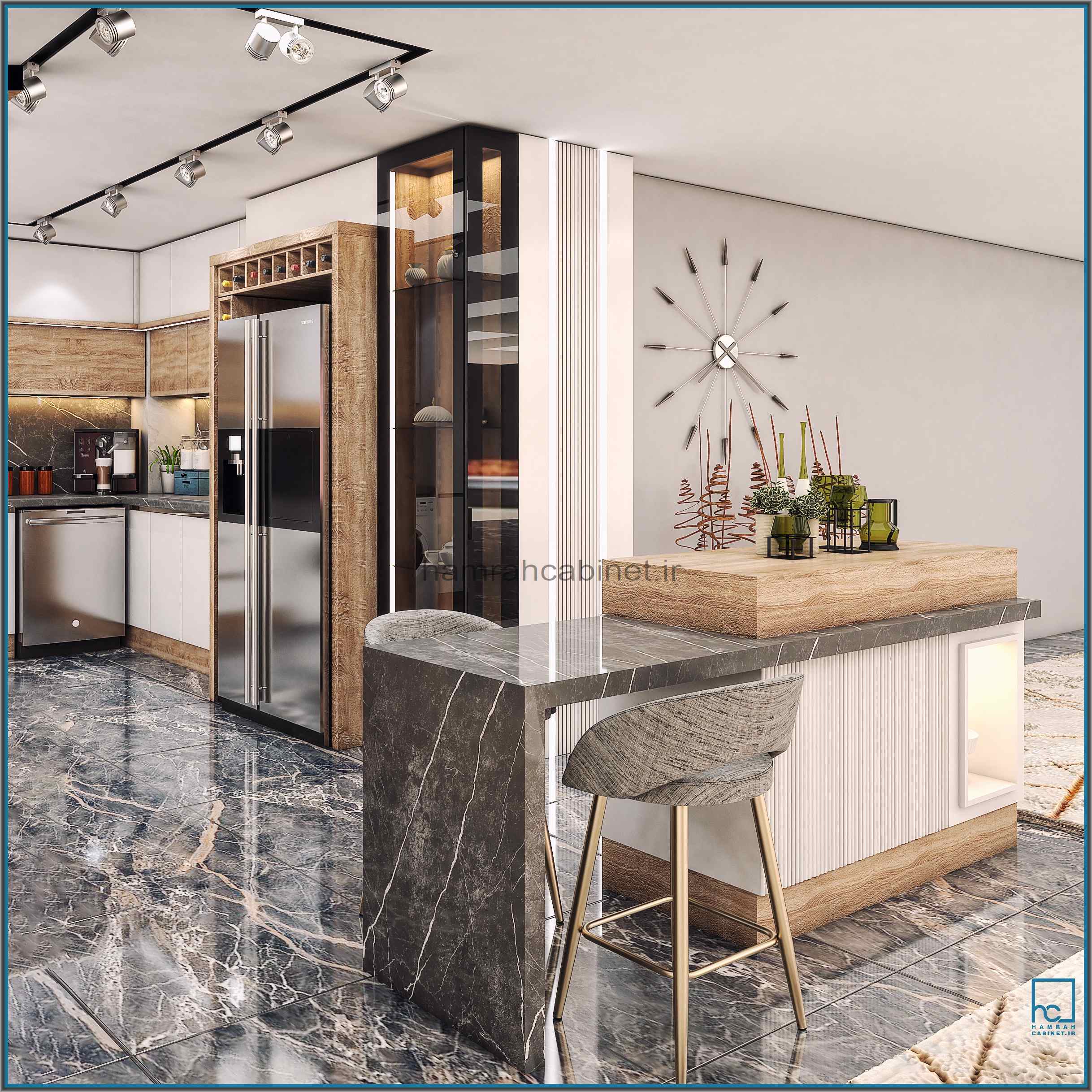 کابینت مدرن ژورنالی59